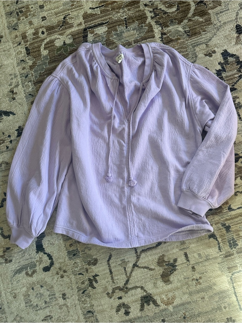 aerie Lilac Easy Street sweatshirt